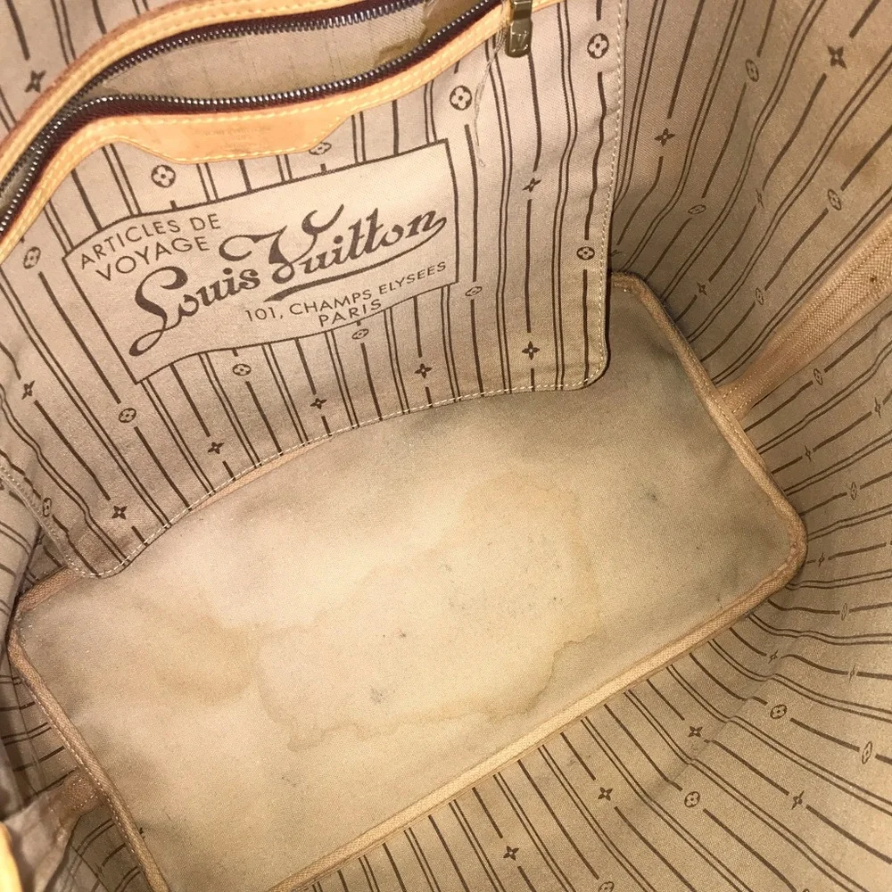 🌸 EXTRA LARGE 🌸 NEVERFULL TOTE GM BAG LOUIS VUITTON - Picture 3 of 15